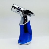 Refillable creme brulee jet Torch Butane gas cigarette cigar lighter torch lighter stainless steel cigar lighter