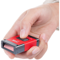 1D Mini Bluetooth Barcode Scanner with phone for Android and iOS Inventory Management Generalscan GS M100BT