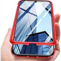 Magnetic Adsorption Glass Phone Case For iPhone 6 6s Plus Case Cover Clear Shockproof Bumper Magnet Case Accessories For iPhone