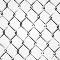 pvc coated chain link wire mesh fences