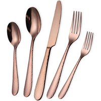 Gold wedding cutlery set spoon fork knife stainless steel gold silverware