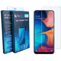 Nuglas 9h anti scratch mobile tempered glass screen protector for Samsung Galaxy A20