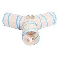In stock Hand-picked selection pet toy 3 way cat tunnel