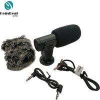 External MIC AAA Battery Vlogging Microphone 50Hz-16kHz Video Mic