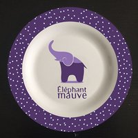 Unbreakable Melamine Plate Cutlery Dinner Set
