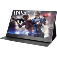 4k Portable air quality touchscreen monitor 15.6" with Type c for gaming with battery