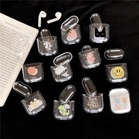 Customized For airpod charging case pc covers case For airpods hard plastic cover case