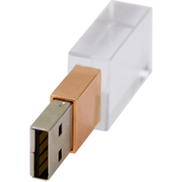 Customized LOGO Glass crystal USB 2.0 pen drive Memory Flash Stick 8GB U disk 64gb