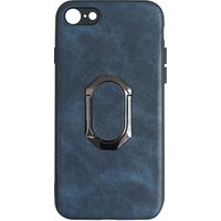 PU Mobile Phone Back Cover Cell Phone Case With Finger Ring Holder Stand Cover for iPhone 7/8/7P/8P