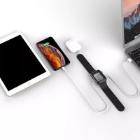 New Design Magnetic Car Wireless Watch Charger with Phone Charging Cable for i Phone