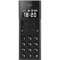 Free Sample 0.96 inch OLED HD color screen MTK6261D AEKU A5 Card Mobile Phone