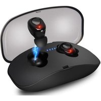 Xi8S TWS Stereo Single Earphone Mini Bluetooth Headset for Smartphone Wireless Earphone with Microphone for Handsfree