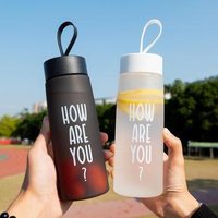 frosted bottle for custom plastic sports bottle,portable vacuum bottle