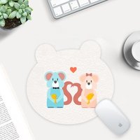 OEM Design Customized Shape Oppai Microfiber Custom Mousepad