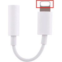 For Lightning to 3.5mm Audio Adapter, earphone cable 3.5mm female jack for iPhone 8/ 8 Plus/ iPhone X/ iPhone 7/ 7 P