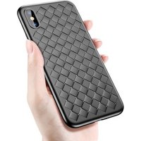 Grid Weaving Cases Coque for iPhone XR iphone X XS Max Cases Pattern Weave Silicone Cover Phone Bag Case For iphone XS Max