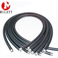Fashion high quality hookah hose durable Leather tube shisha pipe accessories with factory price wholesale