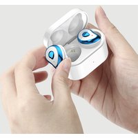 2019 New Arrivals Mini BT 5.0 TWS Wireless Earbuds Half In-ear Headphones with Charging Box