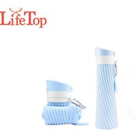 Design Collapsible Silicone Sports Water Bottle