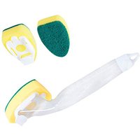 2019 wholesale Hot Sale New Product kitchen Dishwashing Brush Tool Dish Wand Plastic Decontamination Sponge Cleaning Brushes