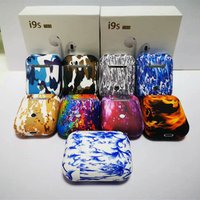 2019 new I9S TWS BT5.0 bluetooths earphone headset Hot colorful wireless earbuds headphones Camouflage painting pattern