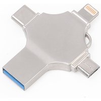 Customized High Speed Hot 4 in 1 USB Flash Drive Type C USB Stick OTG Android/Mobile phone/Computer