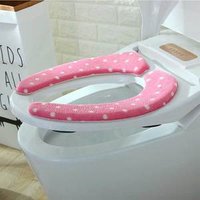 Hot Sell comfortable Washable cloth toilet seat cover Cushion Universal