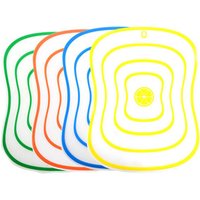 Best Selling Products Kitchen Accessories Set Foldable Antimicrobial Non-slip Natural Transparent Plastic Chopping Cutting Board