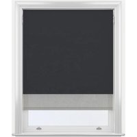 Double Layer Bracket 28mm/38mm Light Filtering Sunscreen & Blackout Dual Roller Blinds