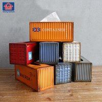 stainless steel custom printed container car shape paper box facial tissue box
