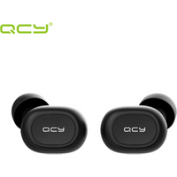 2018 QCY T1C MINI TWS Blue tooth Headphones Earphones Stereo Bass Wireless Headset Earbuds with Mic Charging Box For All Phones