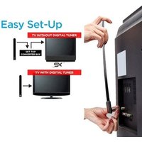 1080p HD Ditch Cable HDTV Free TV Stick Indoor satellite Aerial Signal Enhancement Digital Aerial Clear TV antenna For Home