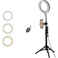 9inch 15w Led Circle annular ring makeup lamp usb Led Selfie Ring Light set with phone clip &Tripod Stand 9' usb ring light