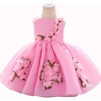 baby dress sweet flower princess dress fluffy wedding dress
