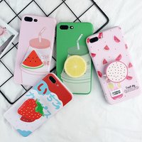 new products summer fruit design cell phone cover for iphone xs max with holder