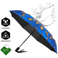 African Print Umbrella Rain or Shine
