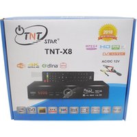 TNT- X8 Combo dvbt2 C S2 4K HD receiver decoder powervu m3u decoder with cccam