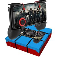 3 in 1 PUBG Fire Target Button Key Trigger Shooter Gampads PUBG Mobile Gaming Controller 4 Fingers