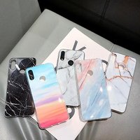 Free Shipping OTAO Marble Case For Xiaomi Mi 9 8 Lite For Redmi Note 6 7 Pro fundas para celulares Dropshipping