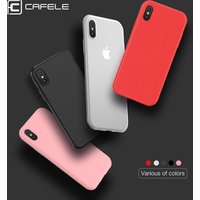 CAFELE factory price best selling original mobile clear tpu cover for iphone X/XS matte phone protective case