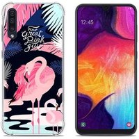 Shockproof Tpu Flamingo Design Mobile Cell Phone Back Cover Case For Samsung Galaxy A50 A30 A20 A60 A70