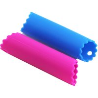 New style FDA Eco-Friendly Easy Useful Silicone Tube Skin Remover Garlic Peeler Peeling Press Tool Smart Kitchen Product