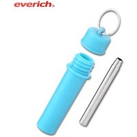 Colourful Metal Foldable Stainless Steel Straws