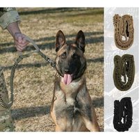 US Army Tactical Dog Leash with Quick Release Panic Snap