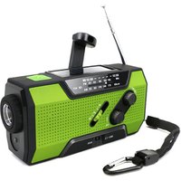 Solar Crank NOAA Weather Radio with LED Flashlight for Amazon Best Sellers