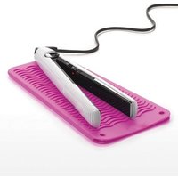 Hot selling Styling Tools Heat Resistant silicone Travel Pouch Mat for hair straighteners