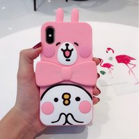 2019 new arrivals rabbit cartoon cases cute animation Mobile Phone Cover Case for iPhone 6 7 8 Plus X XS MAX XR case phone