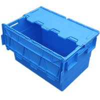 Plastic turnover box storage box plastic tote container
