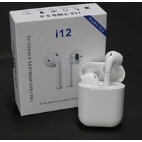 Highly Recommended I12 TWS V5.0 Mini Earbuds Headset Blue tooth Wireless Headphones Earphone Headphone