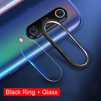 Tempered Glass On For Xiaomi Mi 9 8 SE Redmi Note 7 Pro Glass Protector Metal Camera Phone Lens Protective Ring Cover Case